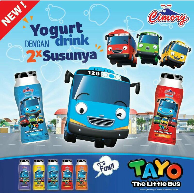 

Cimory Yogurt Mini Tayo Series @5 Pcs