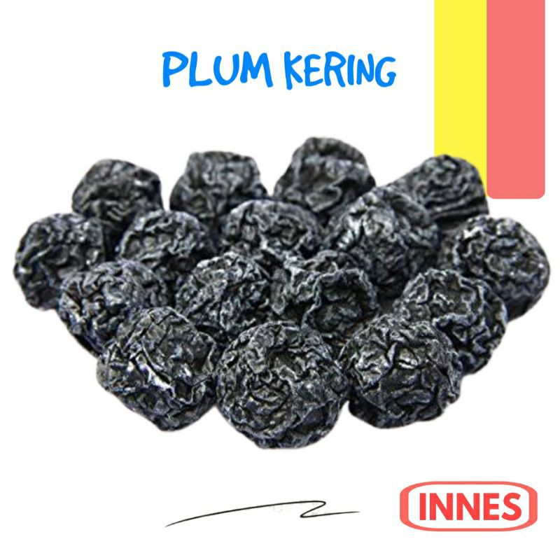 

Buah Plum Kering Hitam Tanpa Biji / Seedless Dried Prunes By Innes