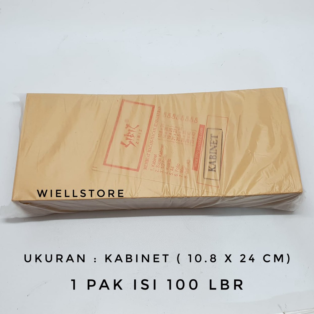 

Amplop Coklat Kabinet