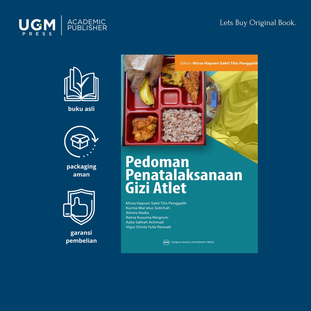 UGM Press Buku Original Pedoman Penatalaksanaan Gizi Atlet