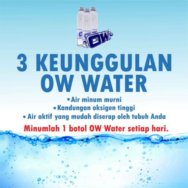 

OW Water Air Oxxy Water Minuman Oxxygen tinggi