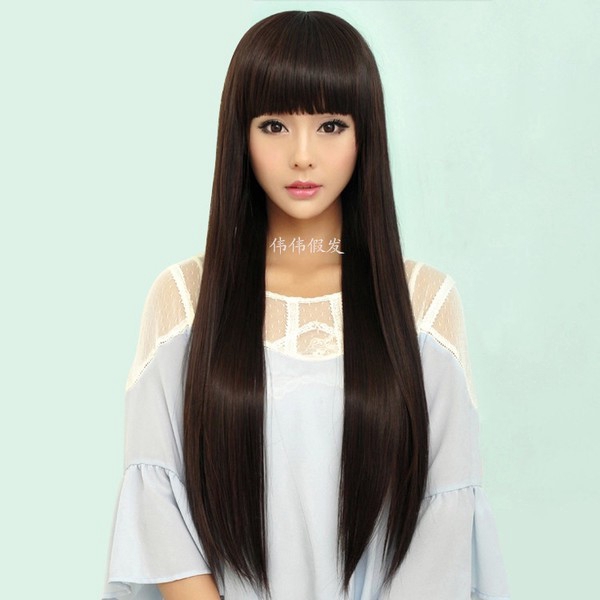 Wig Lurus Smoothing 80cm