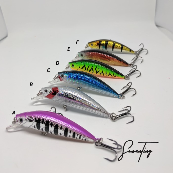 Umpan Lure Minnow 56mm Replika Aoclu Altron Ultralight