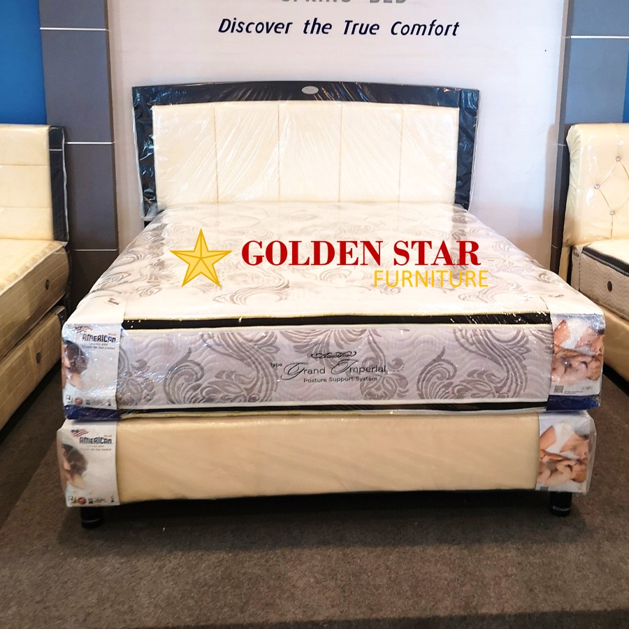 SET / Kasur American Grand Imperial springbed 160/180 x 200 Spring bed