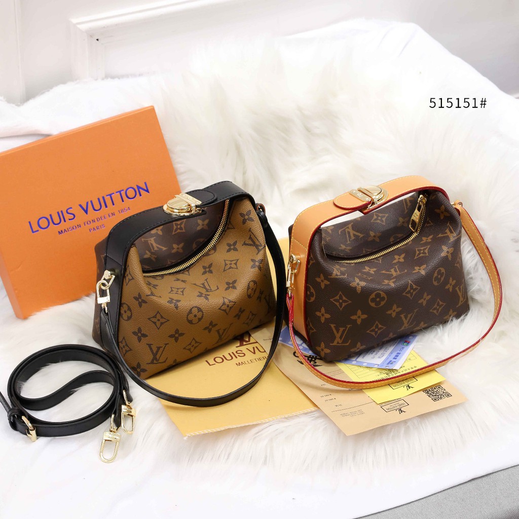 Tas LOUIS VUITTON LV PLATINUM 515151  LOP 50  batam impor original fashion branded reseller sale