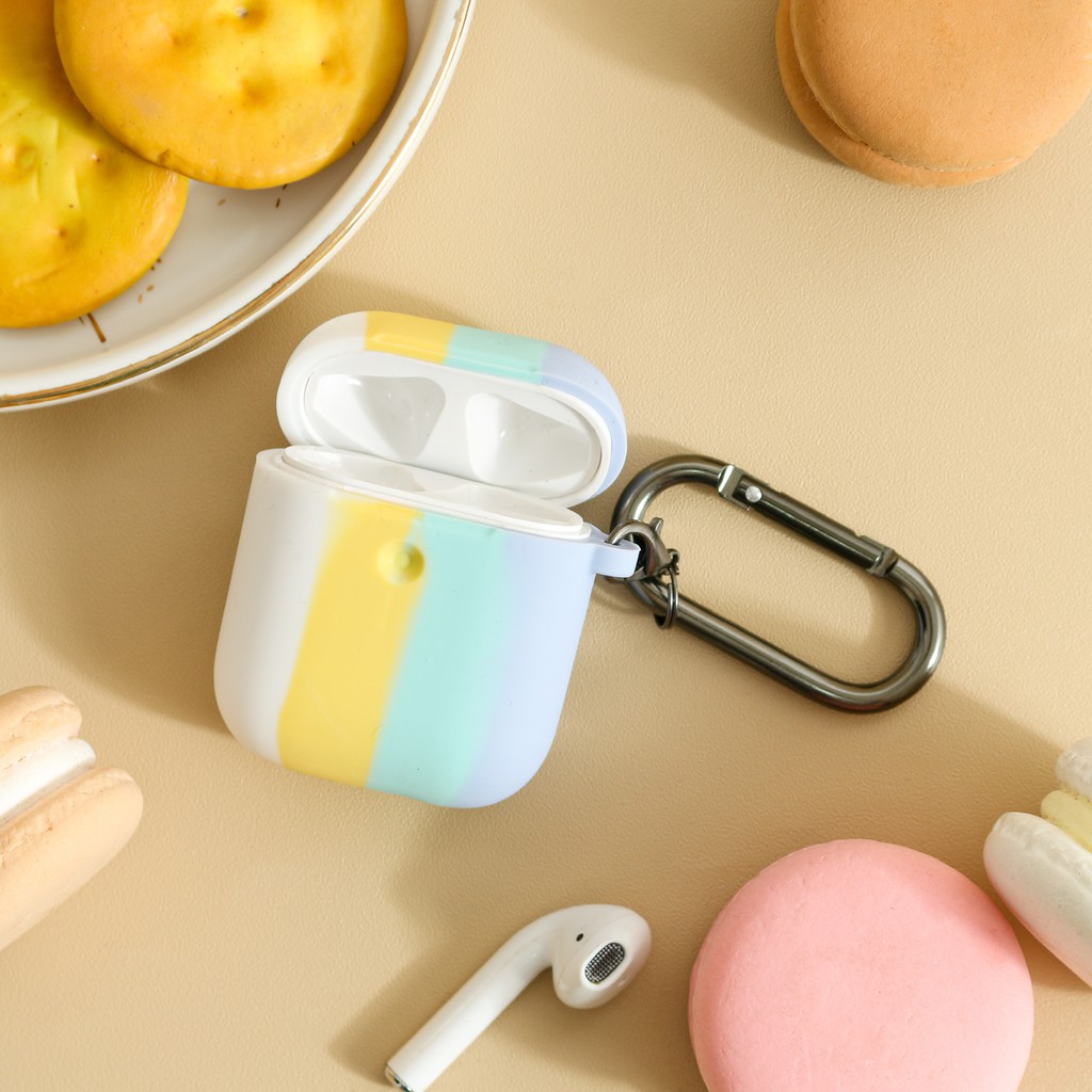 RAINBOW AIRPODS CASE GEN 1 2 PRO