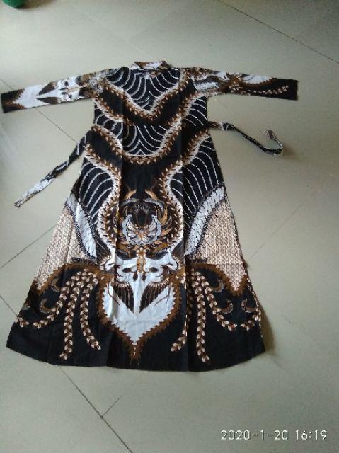 Couple Gamis Busui Sogan Dolby Batik Murah Couple Keluarga Batik Gamis Jumbo