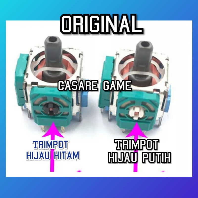 Analog Stik PS4 PS3 Kaki3 Ori ALPS