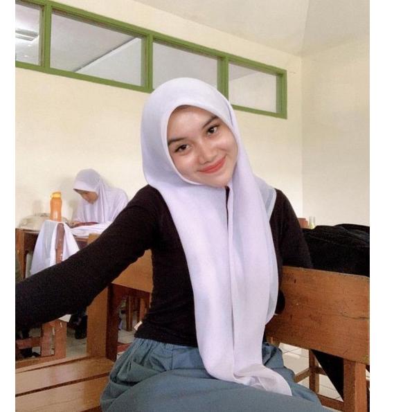 Tren Kekinian.. JILBAB PARIS PREMIUM EDISI SEKOLAH//COKLAT PRAMUKA//COKLAT KOPI//SEGIEMPAT PARIS PRE