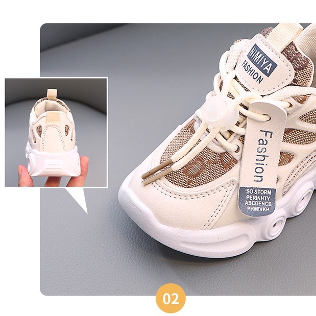 Dream Sepatu Anak Sport Kasual Laki-Laki Bayi Perempuan Import Lampu LED G-58 Running Shoes Terbaru