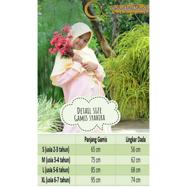 Gamis syahira gamis anak cantik dan bagus
