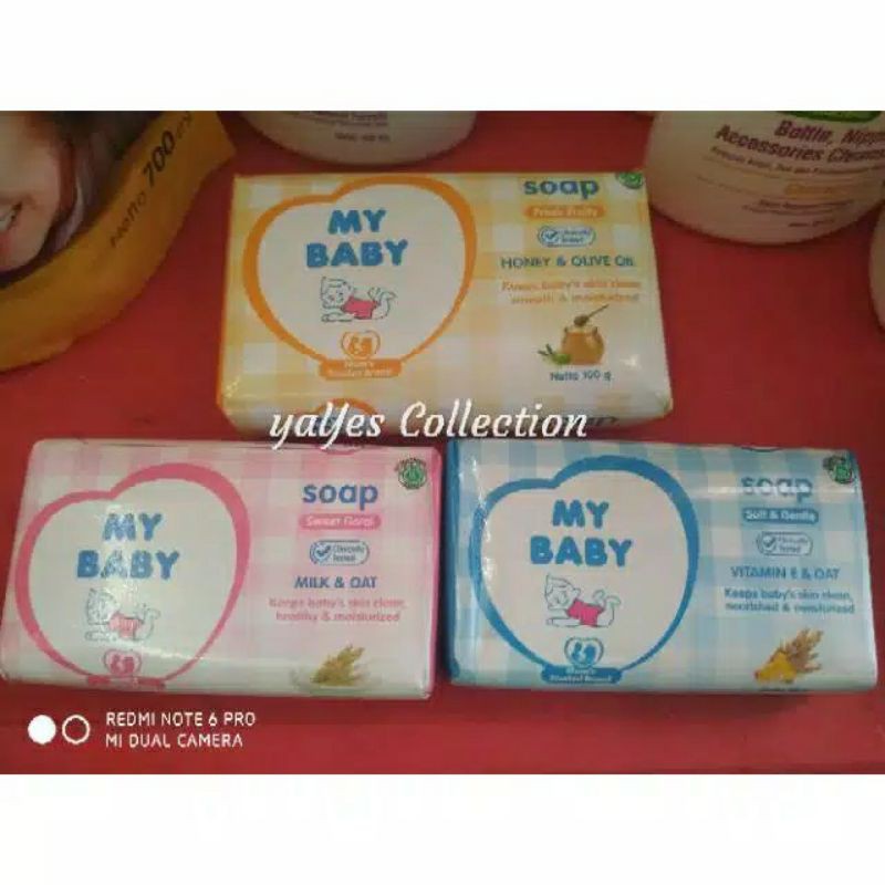 COD My baby sabun batang 1 PCS mybaby soap 60gr 60 gr 75g 75 gr
