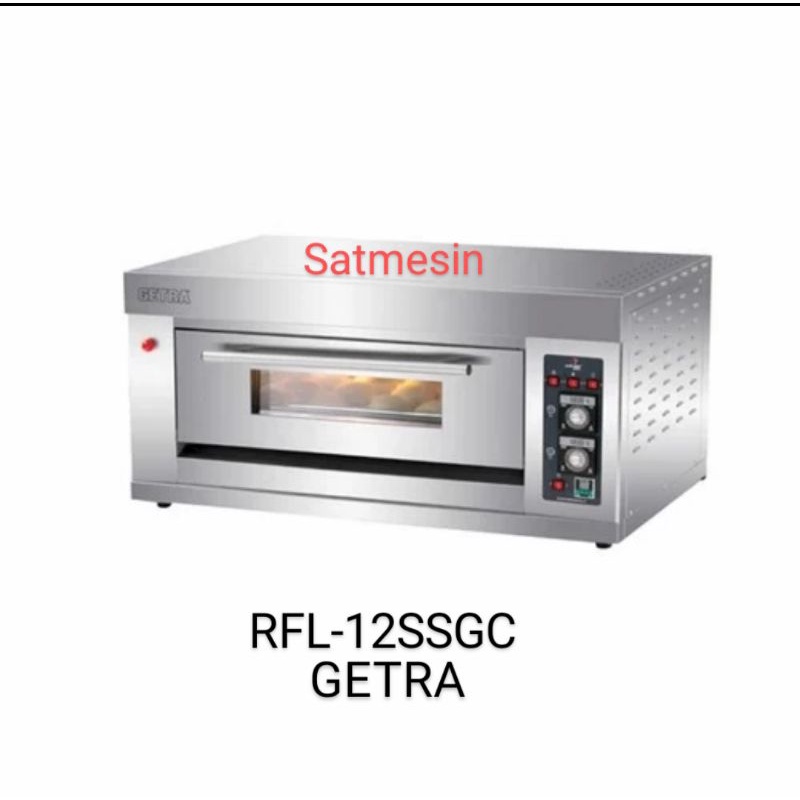 gas oven baking otomatis RFL-12SSGC getra pemanggang gas roti, kue dll rfl 12ss gc