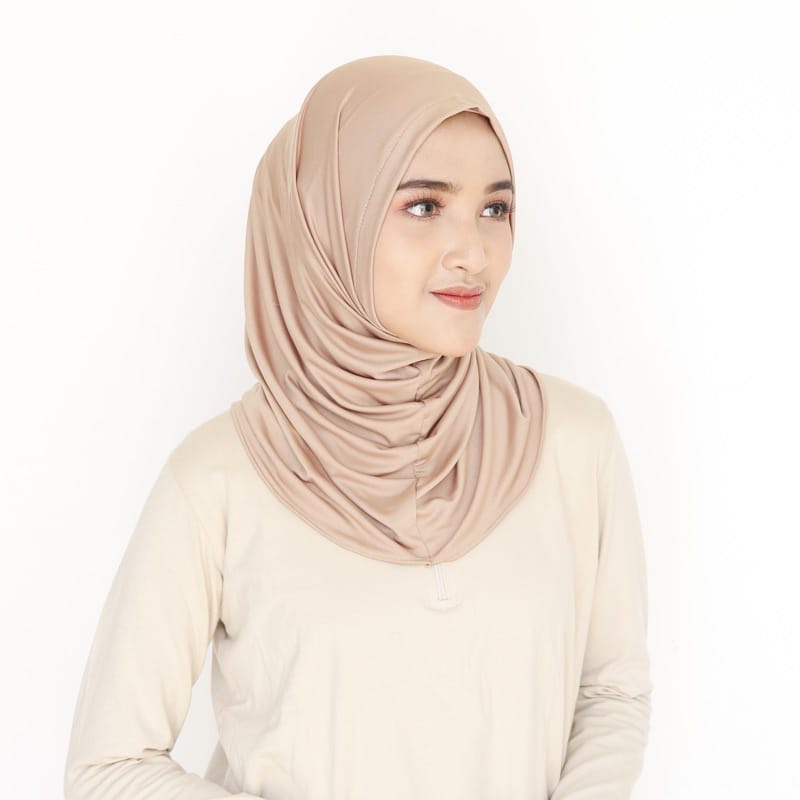 Zara Hijab Bergo Sport Jersey