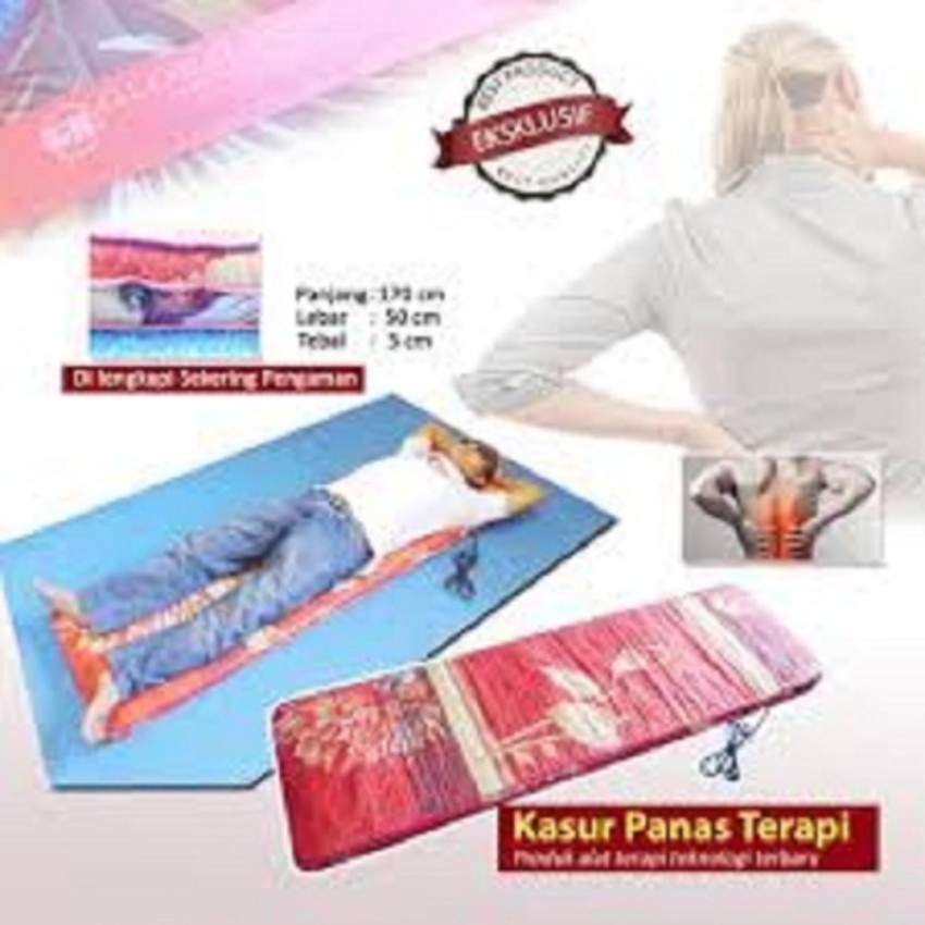 Kasur Pemanas Kesehatan Kasur Panas Terapi Tubuh 170cm x 70cm x 10cm