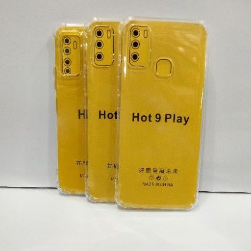 Silikon Anti Crek Bening Infinix Hot 9 Play