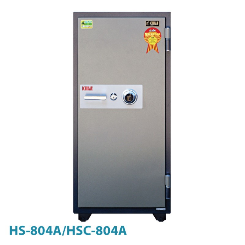 Brankas Ichiban HS-804A Tahan Api dan Air, Baja Galvanis dengan Sistem Kunci Digital