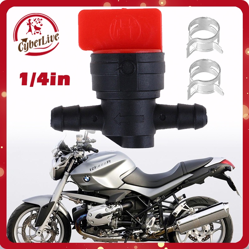 Jual Keran Bensin 1/4 Inch Barb Valve / Stop Kran Selang Plastik