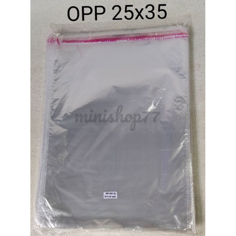 

Plastik OPP Lem Seal 25x35 (100lembar)