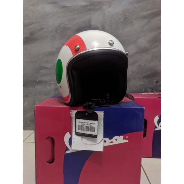 helm vespa ori /helm nation flag italy vespa