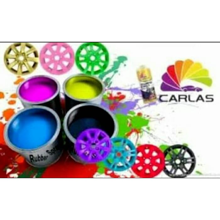 Carlas Rubber Paint Fluorescent - cat carlas stabilo