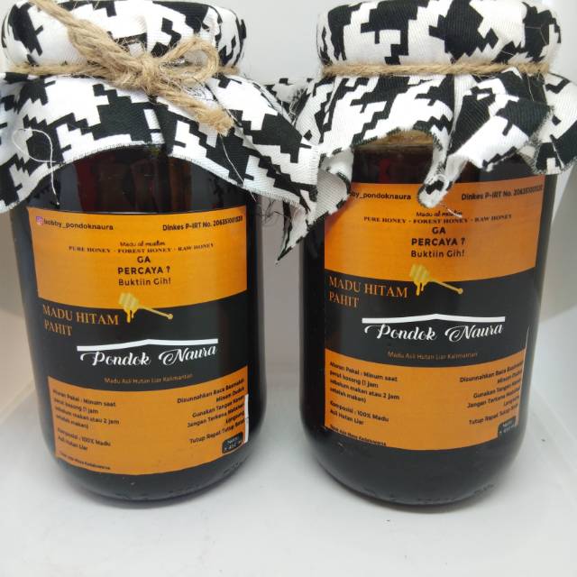 

Madu Hitam Asli Hutan Kalimantan 450ml