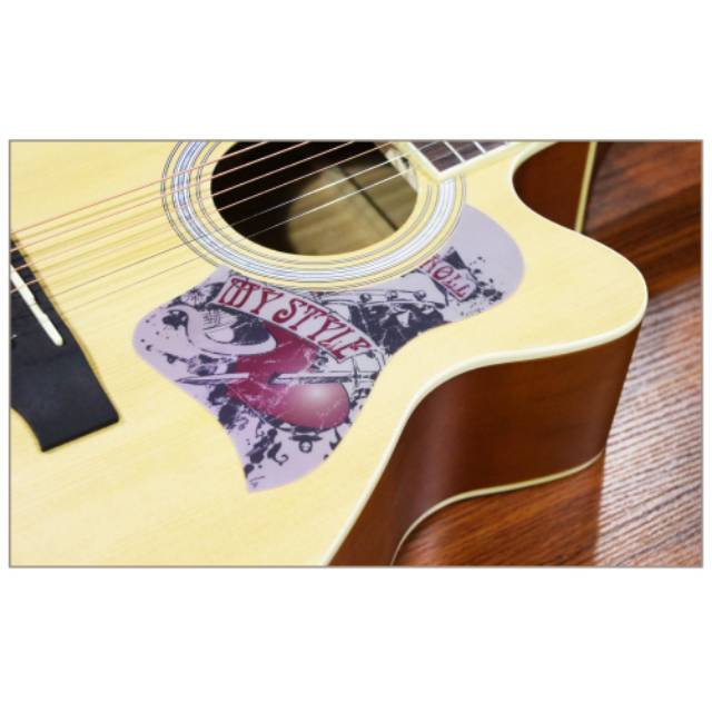 Pickguard Gitar Akustik Premium Stiker Gitar