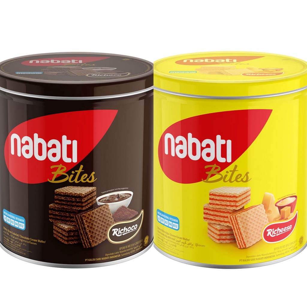 

Nabati - Bites Richoco - Bites Richeese - Kaleng 287g