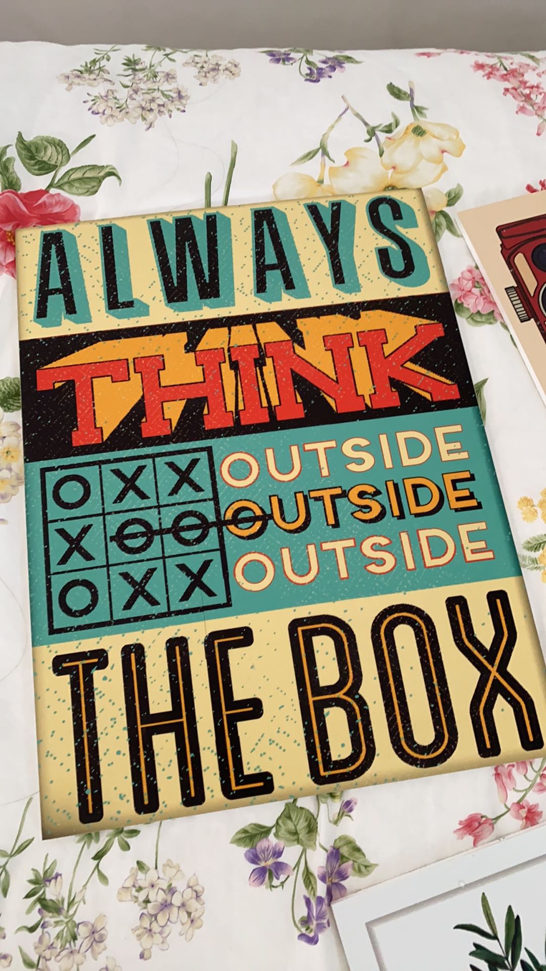 Wooden Projects Qrs3 - Walldecor Poster Vintage Quotes