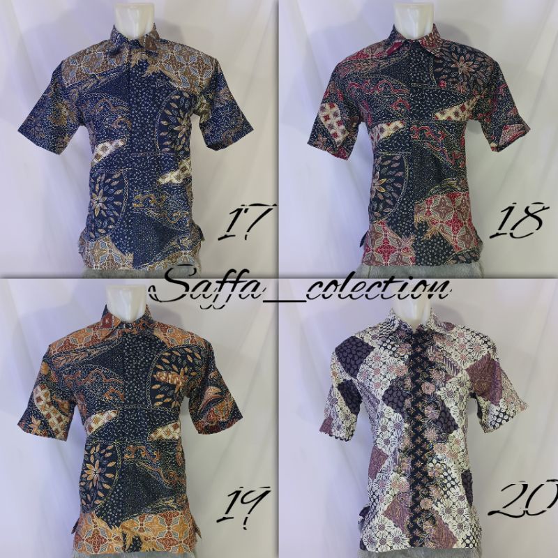 kmeja batik pria/kmeja tangan pendek pria/batik pria