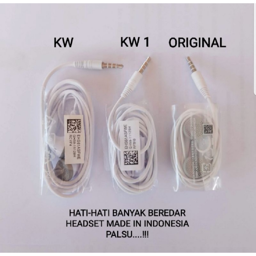 Headset samsung original cabutan hp asli 100% made in indonesia CY
