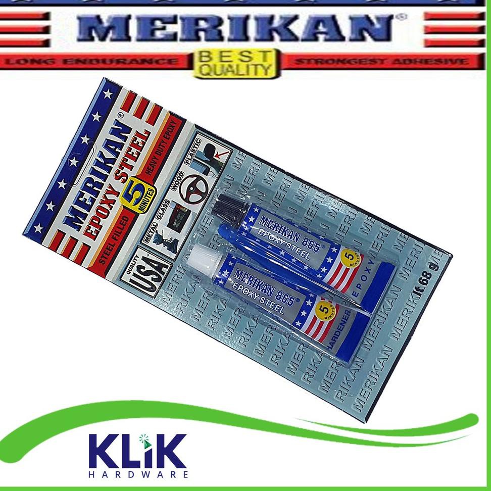 

Lp5Code Merikan Lem Besi Epoxy Plastik Steel 5 Menit 68 gram(rekomended) @E7J5