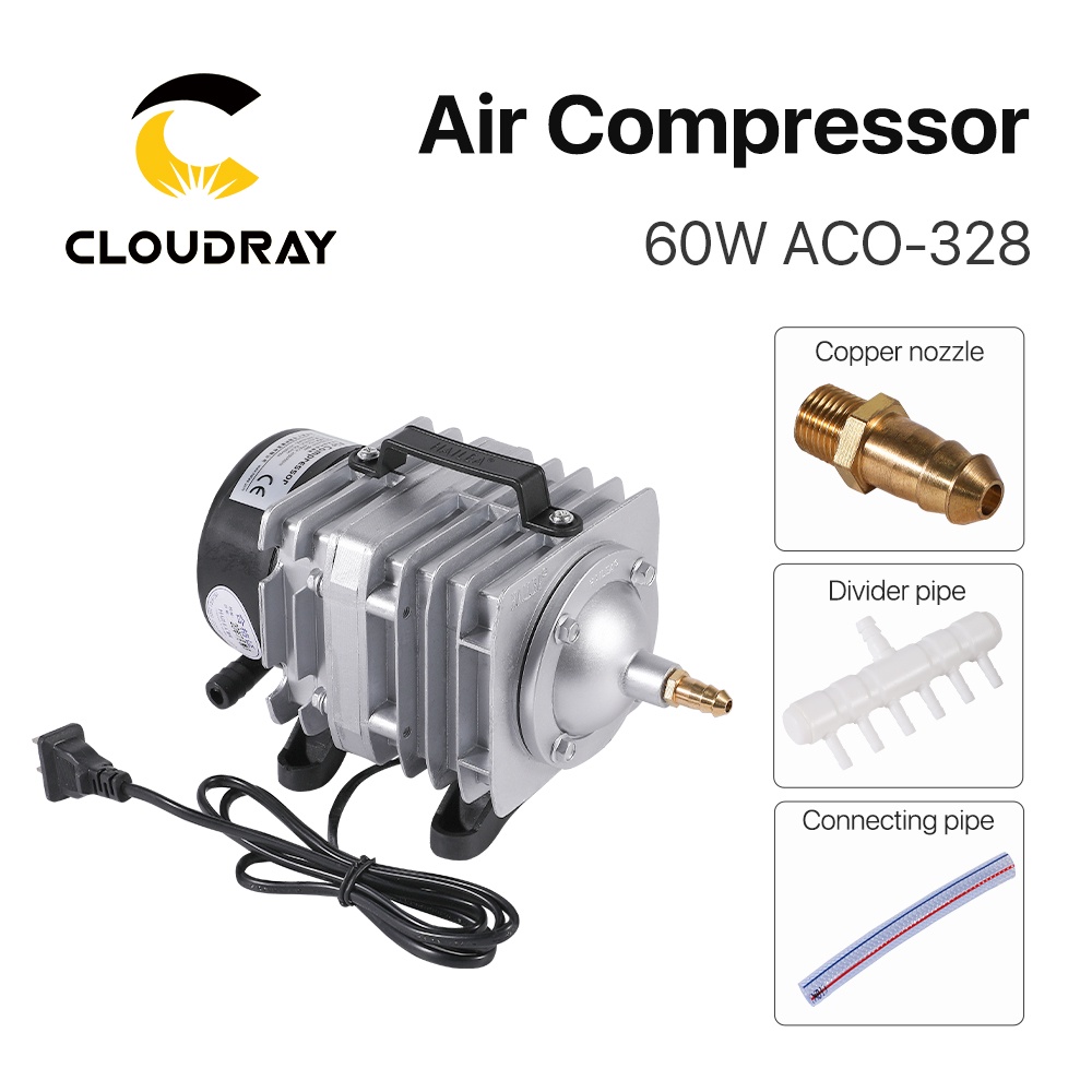 RESUN ACO 001 Pompa Udara Aquarium Aerator Aquarium Air Pump mesin gelembung udara Electromagnetic Air Compressor