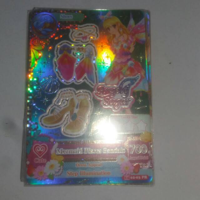 [AIKATSU CARD] Mermaid Pisces Sandals