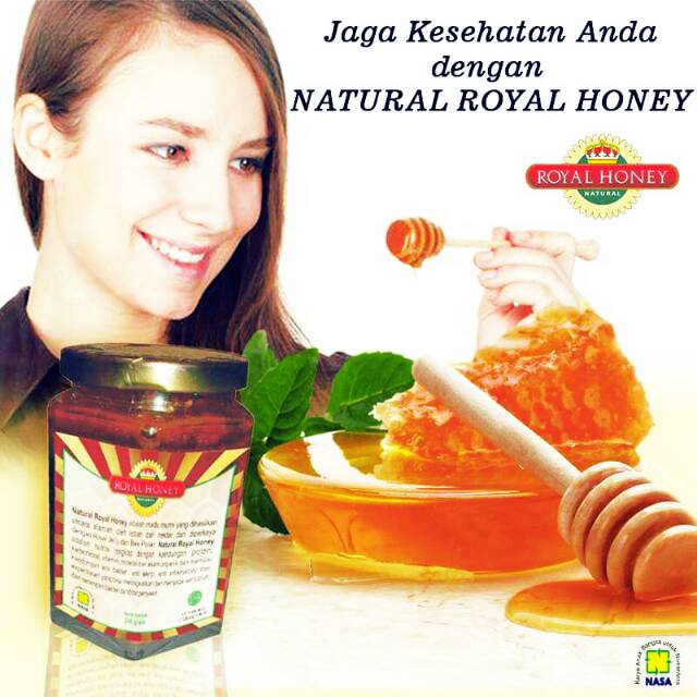 

MADU MURNI NATURAL ROYAL HONEY(ROYAL JELLY+BEE POLLEN)