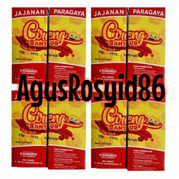 

Cireng Banyur Paket 8pcs +Packing Dus