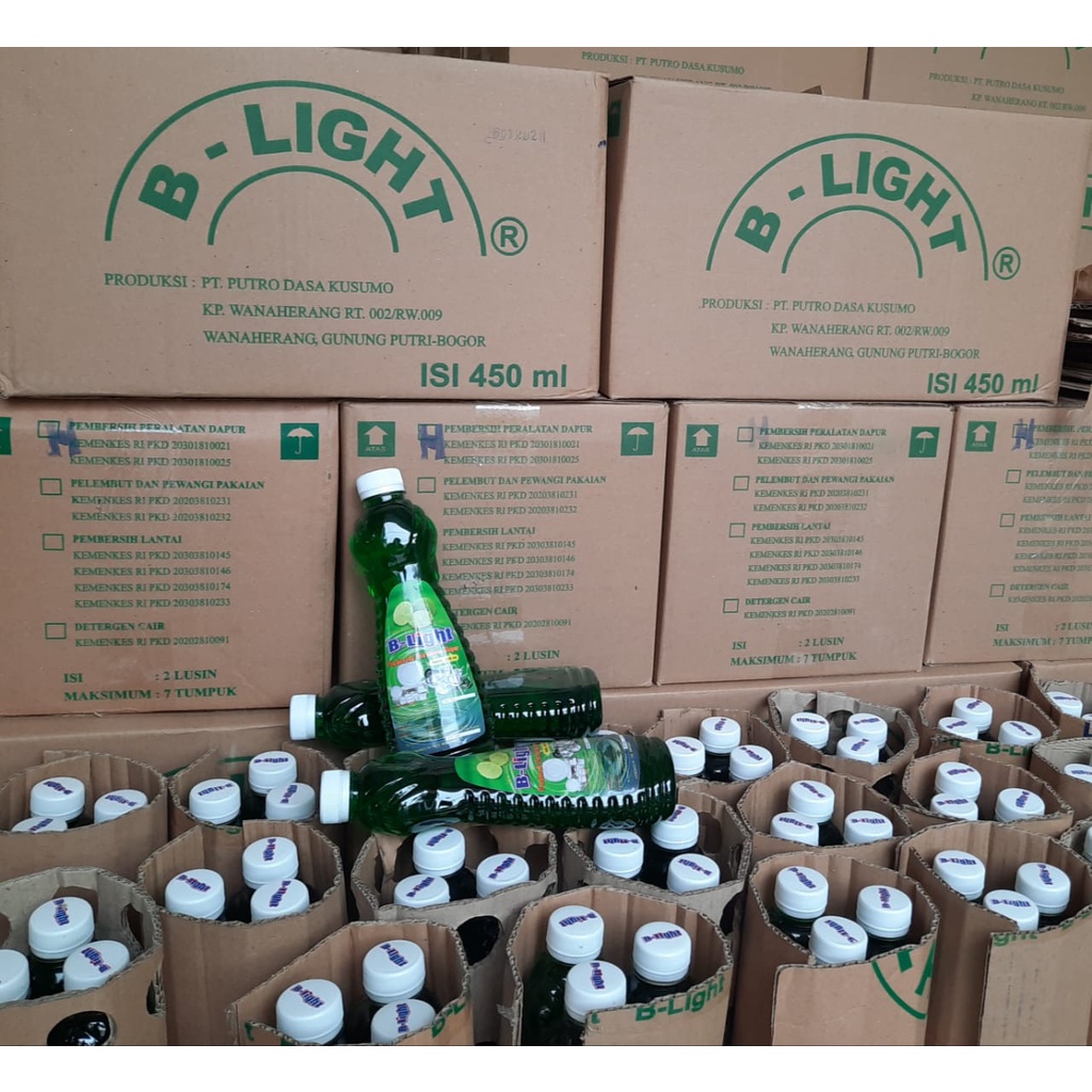 B-Light Sabun Cuci Piring 450ml - Sabun B Light Murah