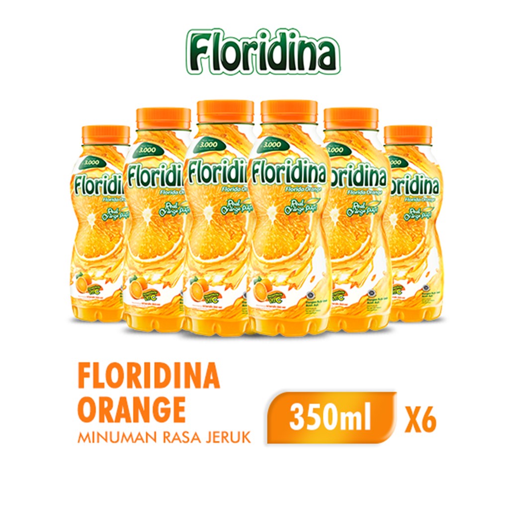 

Floridina Orange Botol 350 ml x6