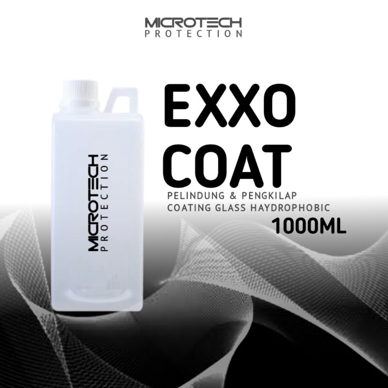 Pengkilap/pelindung/poles/coating/pelapis/spray/wax/cat body/mobil/motor/kaca/helm/EXXO COAT/Paket Hemat 1 Liter