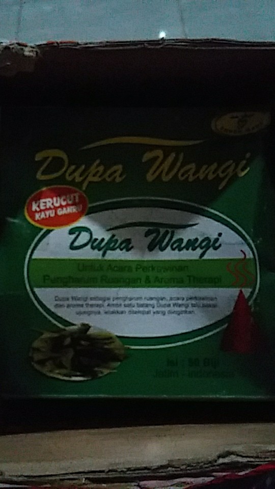 Dupa Wangi Dupa Kerucut Dupa Gaharu Wangi