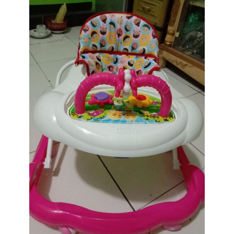 Baby  Walker  Family FB 136 L  /  NEW ADA MUSIK / BABY STROLER WALKER FAMILY TYPE 136