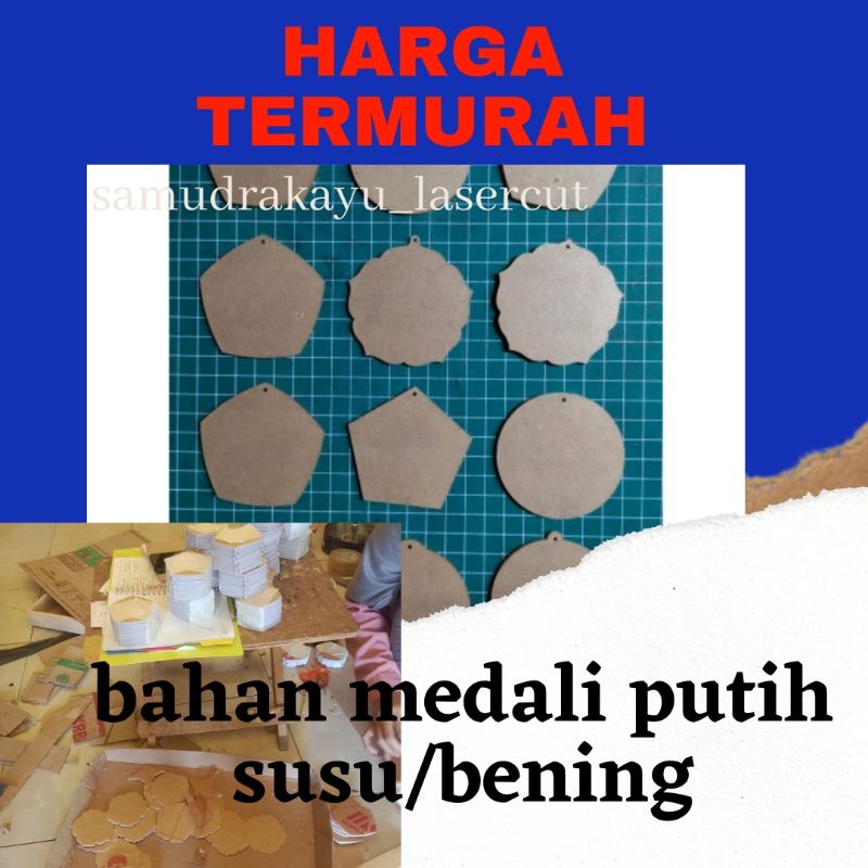 bahan medali murah