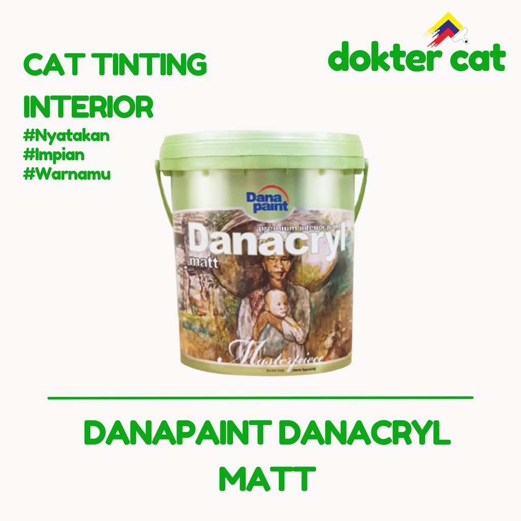 DANACRYL MATT 20 Lt / CAT TINTING / CAT DANAPAINT / CAT MURAH