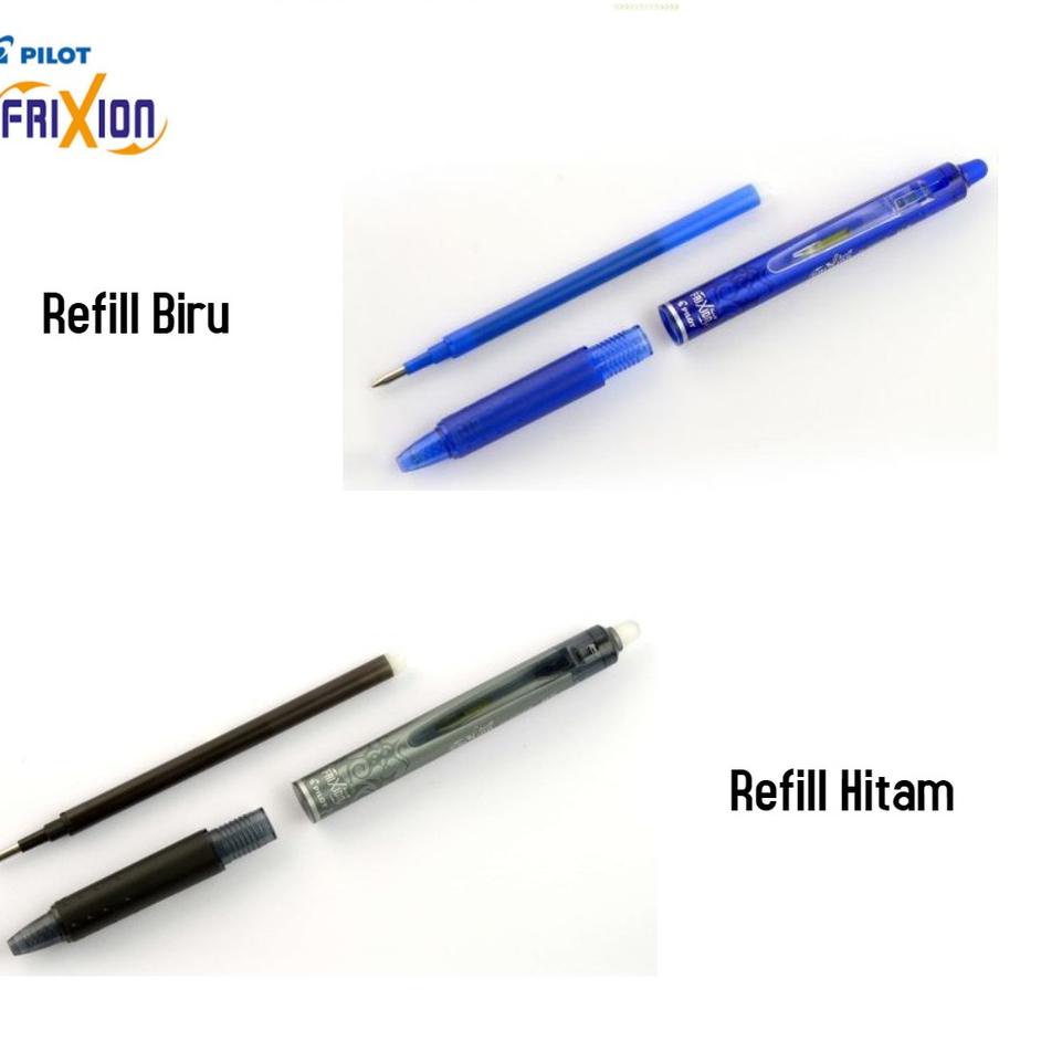 

[PRODUK 8PZUB] Bolpoin Pilot Frixion Ball Clicker Pulpen Hapus D8B