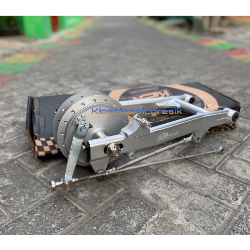 swing arm arem k2r kawahara pnp cb begel panjang ori original k2r swing arm arem kaze set tromol rx 