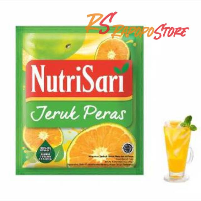 

Nutrisari Jeruk Peras 14 g MURAH