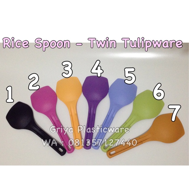 Rice Spoon - Twin Tulipware (sendok nasi)