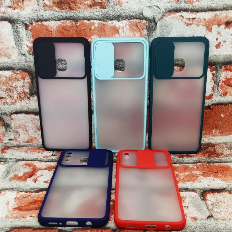 Casing Samsung Galaxy A20 A30 Fuze Case Camera Sliding Samsung A205 A205f A205g A305 A305F