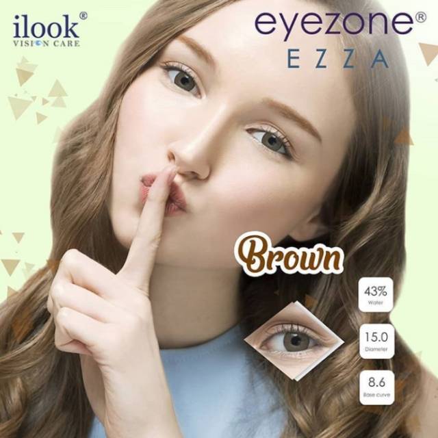 Softlens warna Natural Diameter 15 Eyezone Ezza