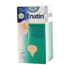 ENATIN | OBAT BATU GINJAL | ISI 50 KAPSUL LUNAK